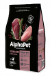 AlphaPet Superpremium сухой корм д/стерилиз. кошек с уткой и индейкой
